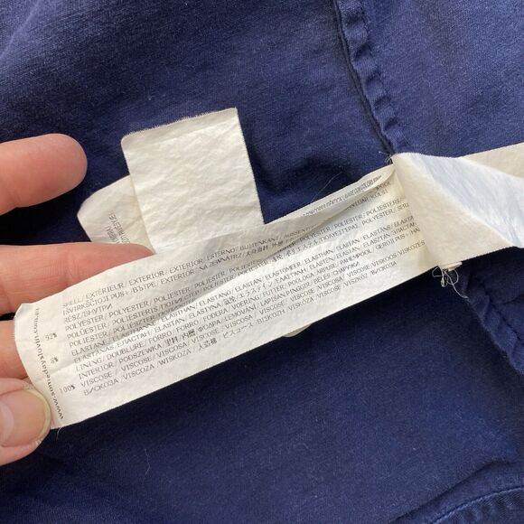 Some Days Lovin Jacket Womens Medium Blue Canvas Cargo Lace Up Back Parka PacSun - Picture 9 of 12